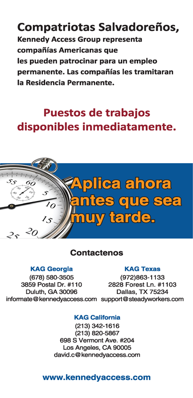 Kennedy Access Group TPS flyer page 2